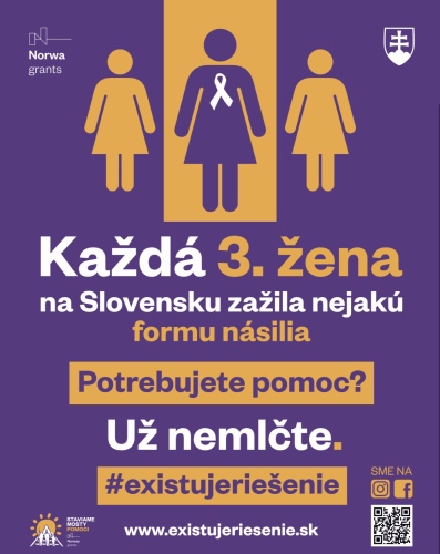 Spolu proti domácemu a rodovo podmienenému násiliu!