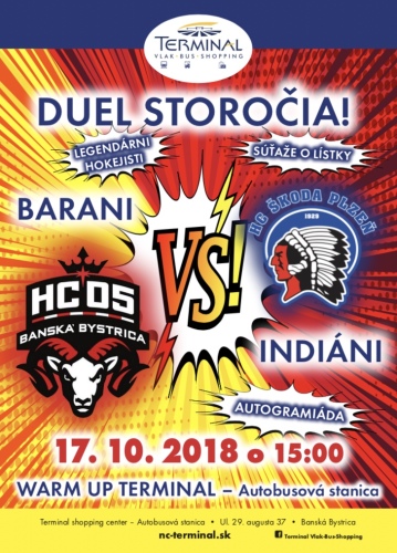 Hokejový duel storočia 17.10.2018