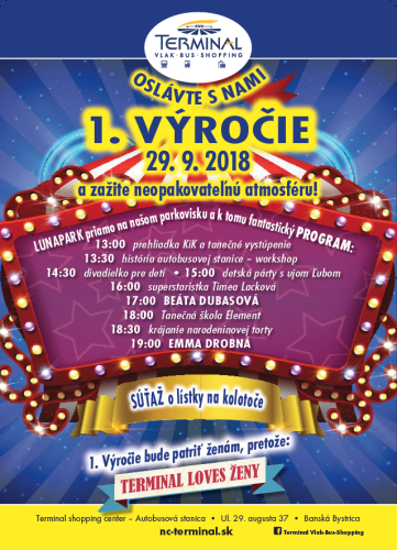 Kolotoče rovno na parkovisku pred našim centrom!!!