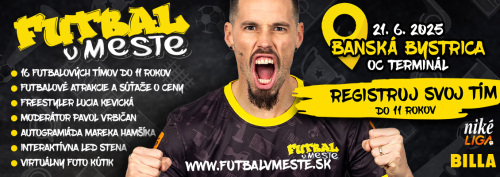 Futbal v meste 2025! 21.6.!