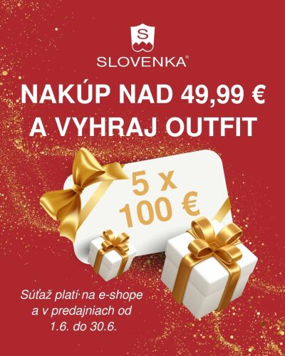 Zapojte sa do súťaže o 100€ outfit v Slovenke!